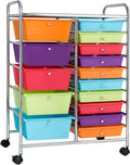 15-Drawer Rolling Storage Cart A5054