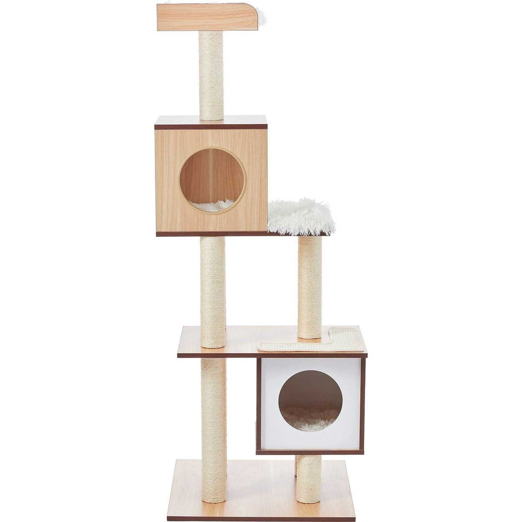 62-in Modern Cat Tree Condo E440475