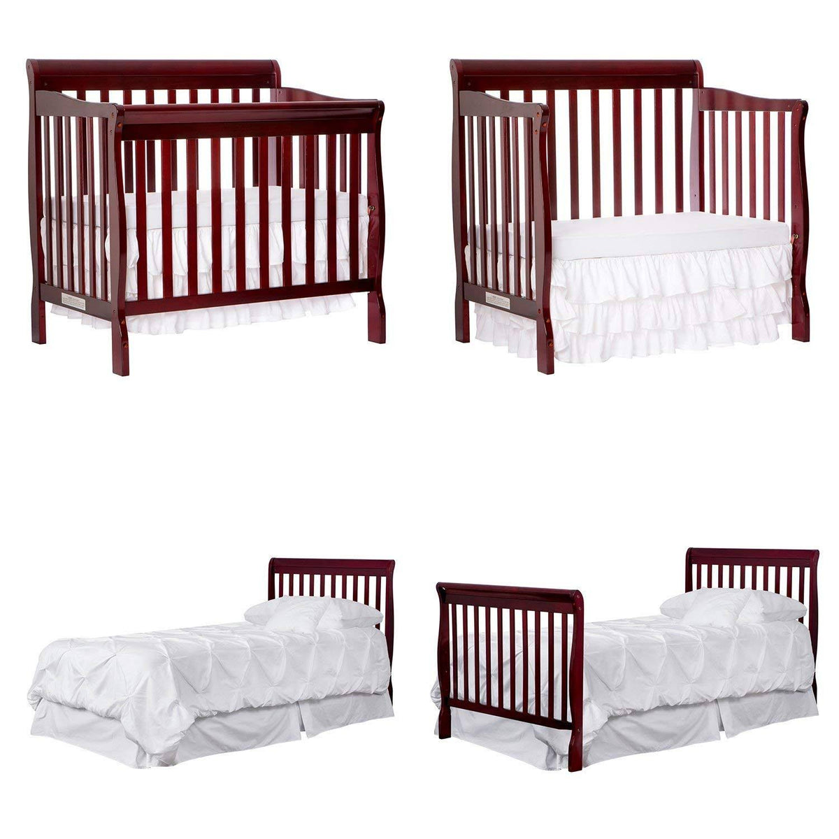 4 in 1 Convertible Mini Crib V836