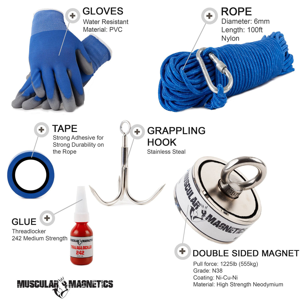 Double Sided Fishing Magnet Kit M860158
