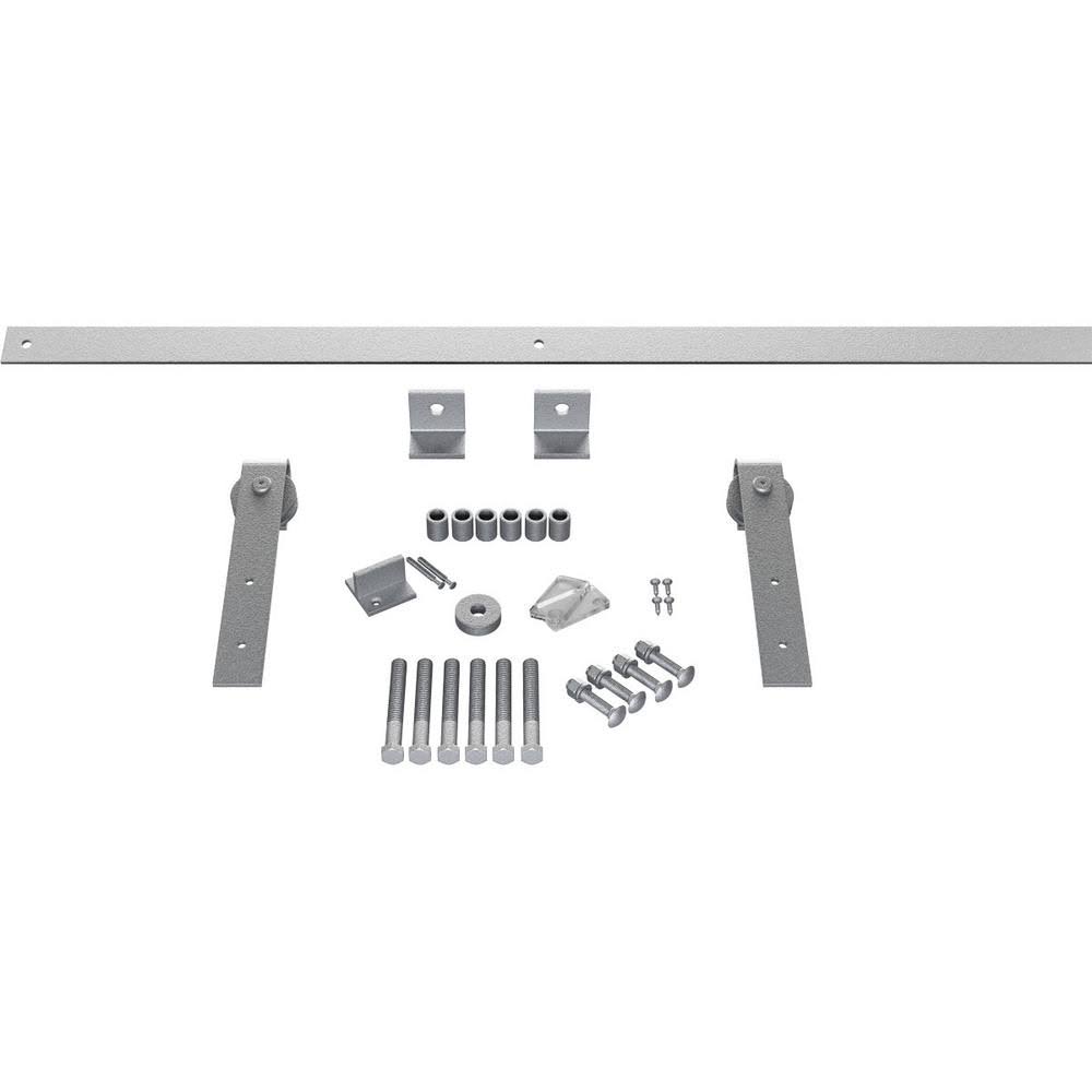 J-Strap Barn Door Hardware Set with 6' Track L8793