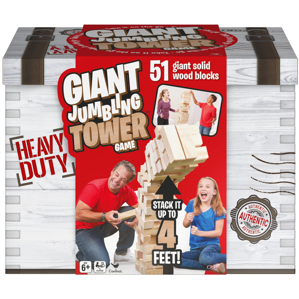 Wood Blocks Jumbling Tower Party Game B7335