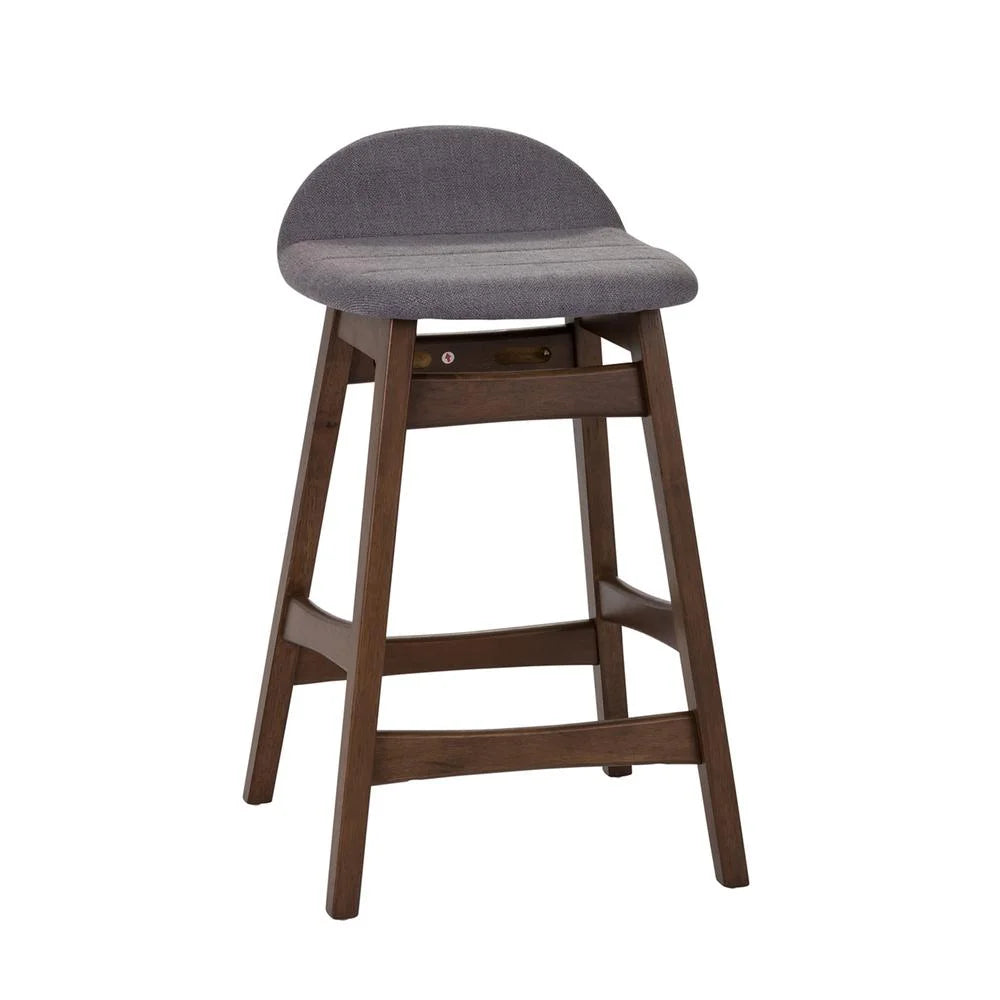 Grey Counter Chair Set of 2 S57169