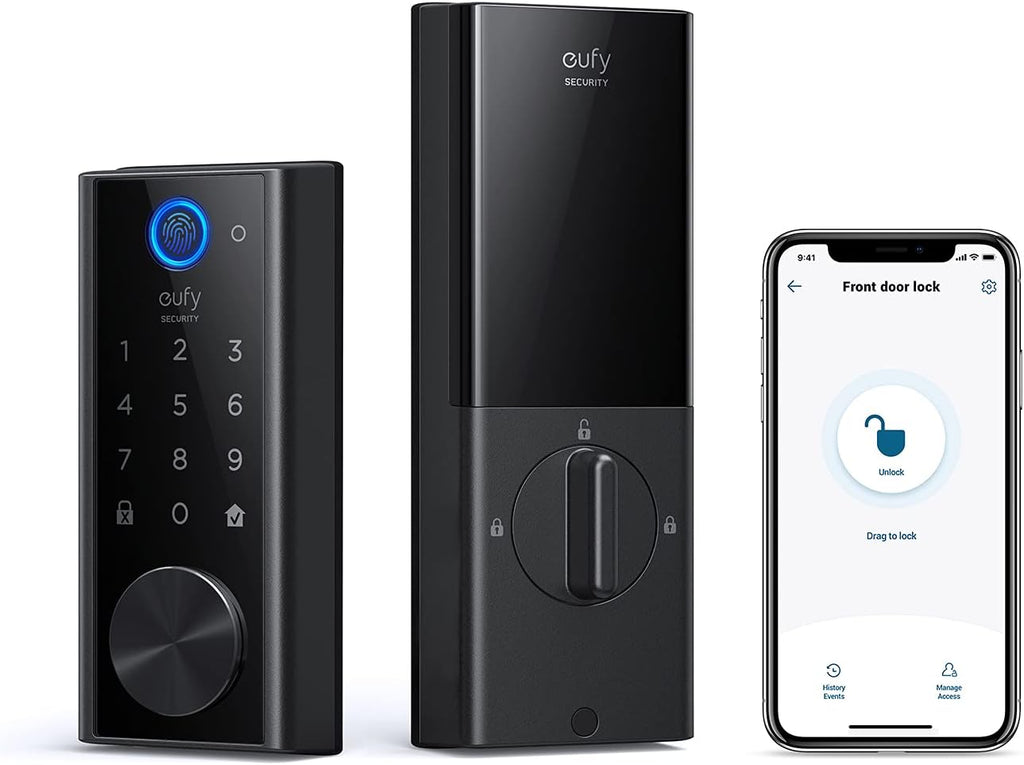 Smart Lock with Fingerprint Scanner and Keyless Entry S7722