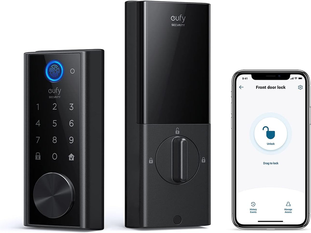Smart Lock with Fingerprint Scanner and Keyless Entry S7722
