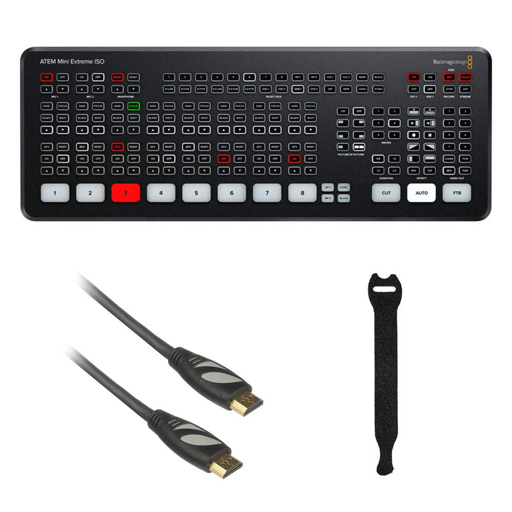 ATEM Mini Extreme ISO Bundle with HDMI Cable E881515