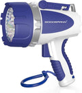 Rechargeable Waterproof Spotlight Flashlight 4500 Lumen Handheld Searchlight with Carrying Case C345822