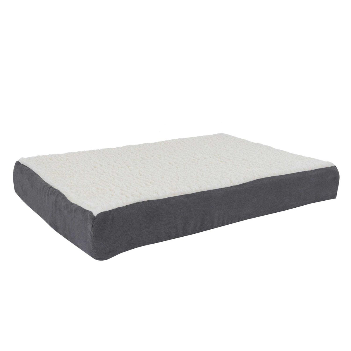 Sherpa Dog Bed with Memory Foam Cover G324