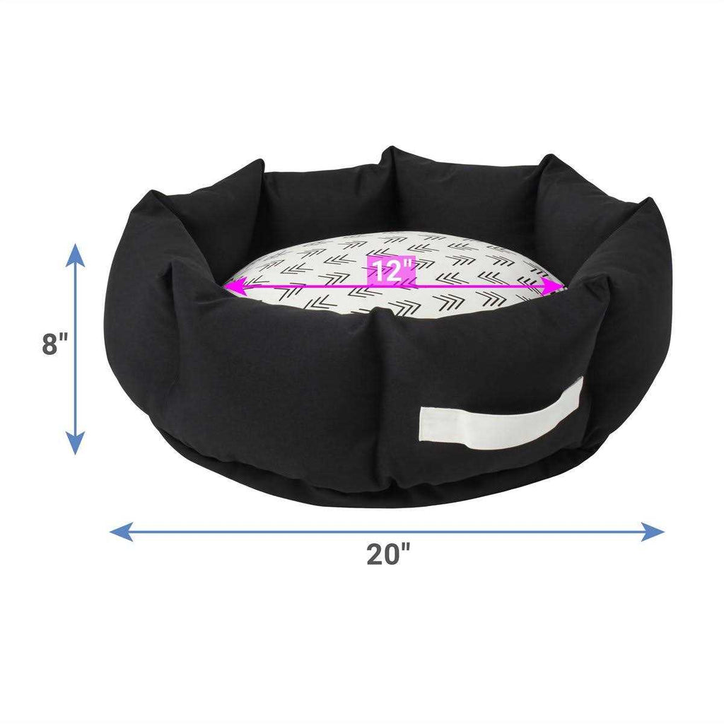 Indoor/Outdoor Bolster Cat & Dog Bed Z22169