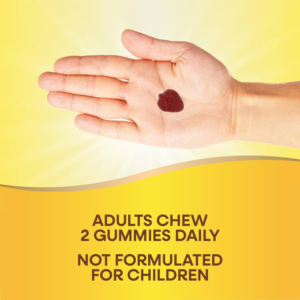 Strawberry Flavored Hair Skin & Nails Gummies, 60 Gummies M968772