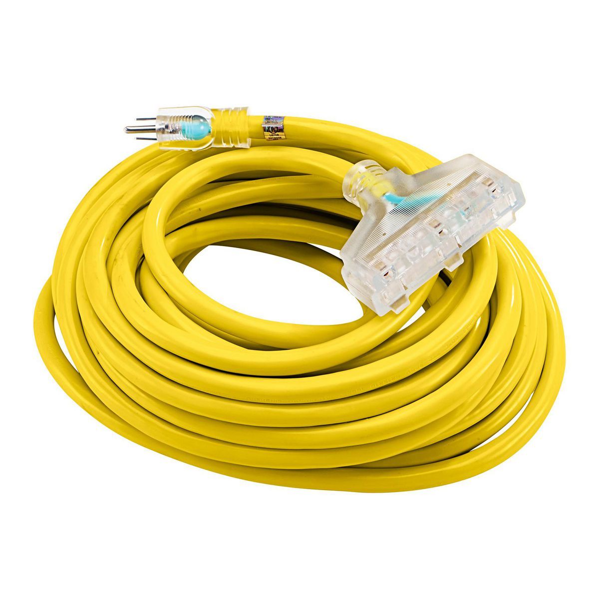 50 ft. 10/3 Gauge Triple-Tap Extension Cord C9387