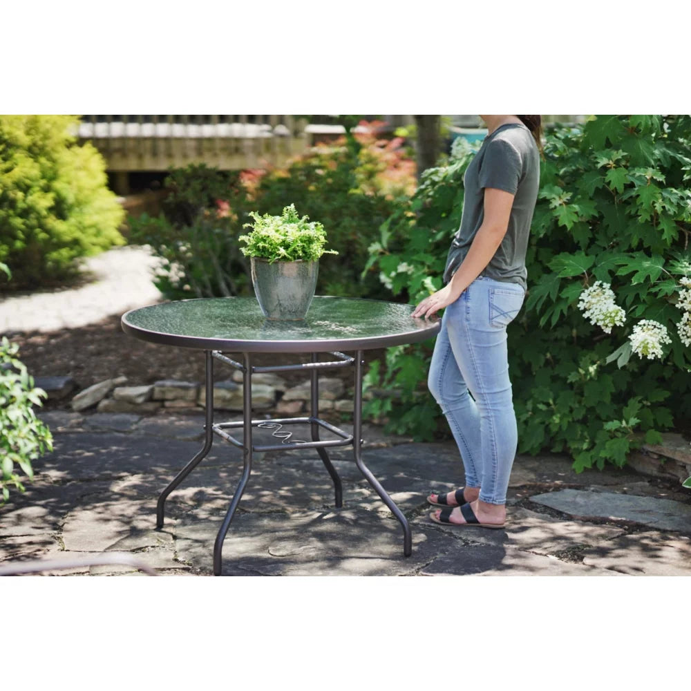Brown 5-Piece Patio Dining Set X76271