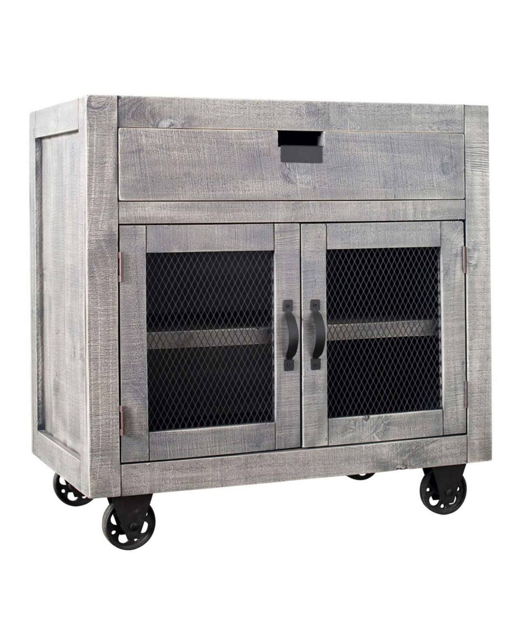 Blue 2-Door Accent Chest Z447971