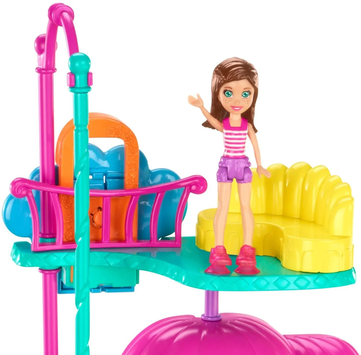 Polly Pocket Wall Party Cafe Playset with Figure Y2839