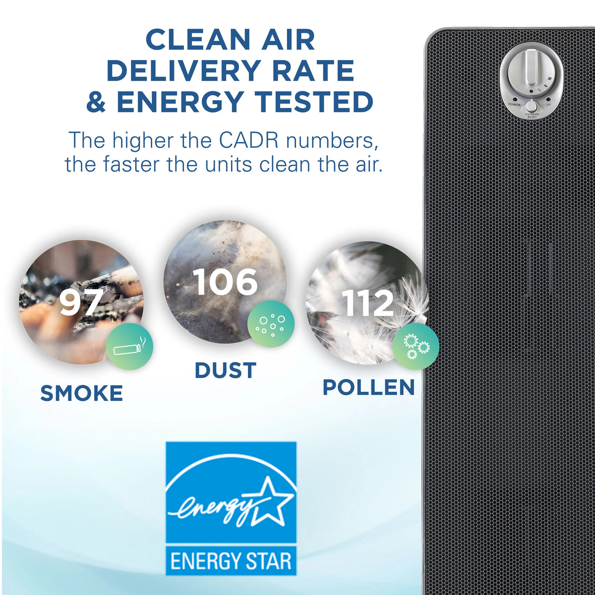 HEPA UV-C Air Purifier 150 Sq. ft. N79527