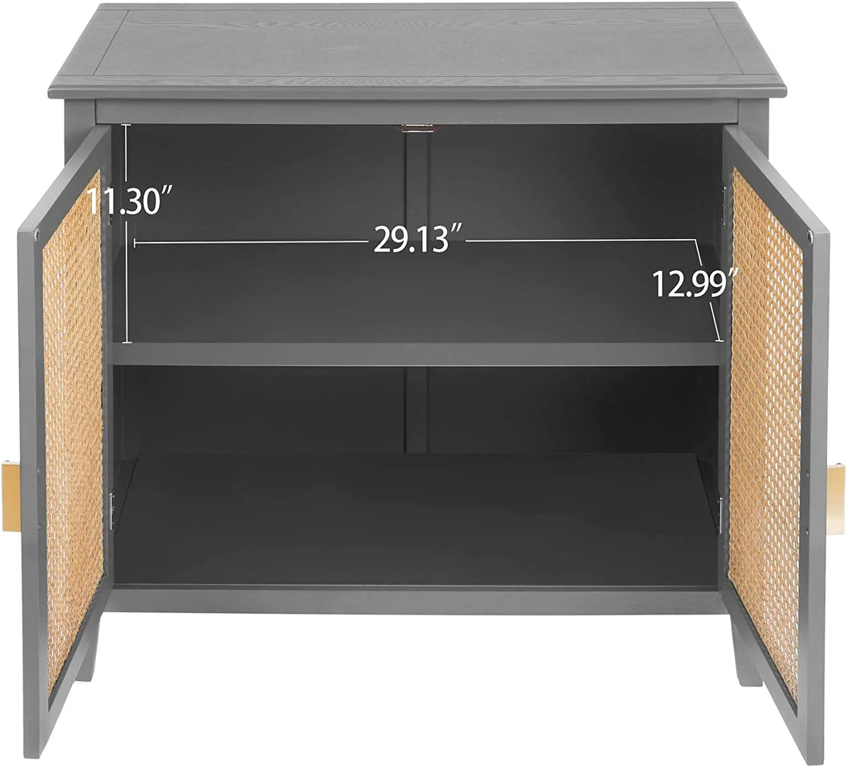Rattan Decorated Doors Sideboards N507