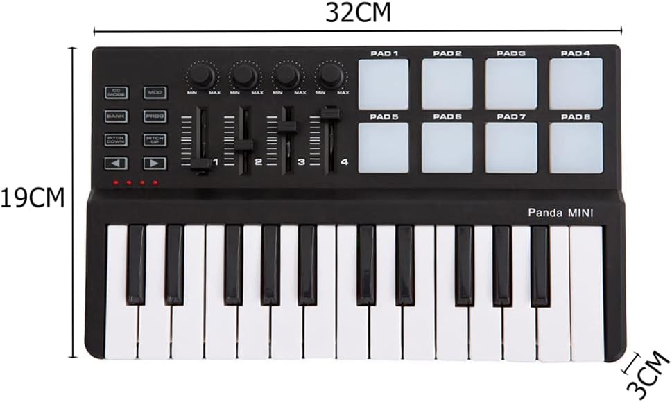 25-Key USB MIDI Controller T54867