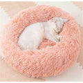 Washable Soft Plush Donut Pet Bed C6730