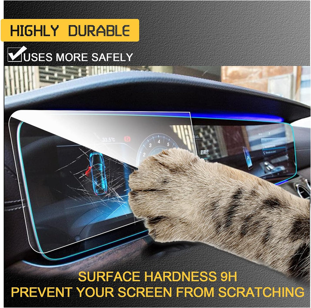 12.3IN Tempered Glass Car Navigation Screen Protector Pack of 2 K71664