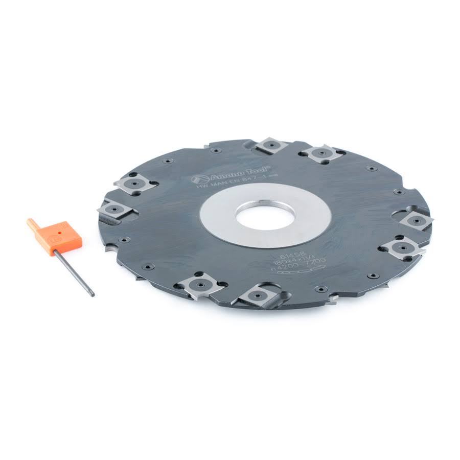 Insert Carbide Grooving w/Scorer 4mm x 180mm D x 1-1/4 Bore O308513