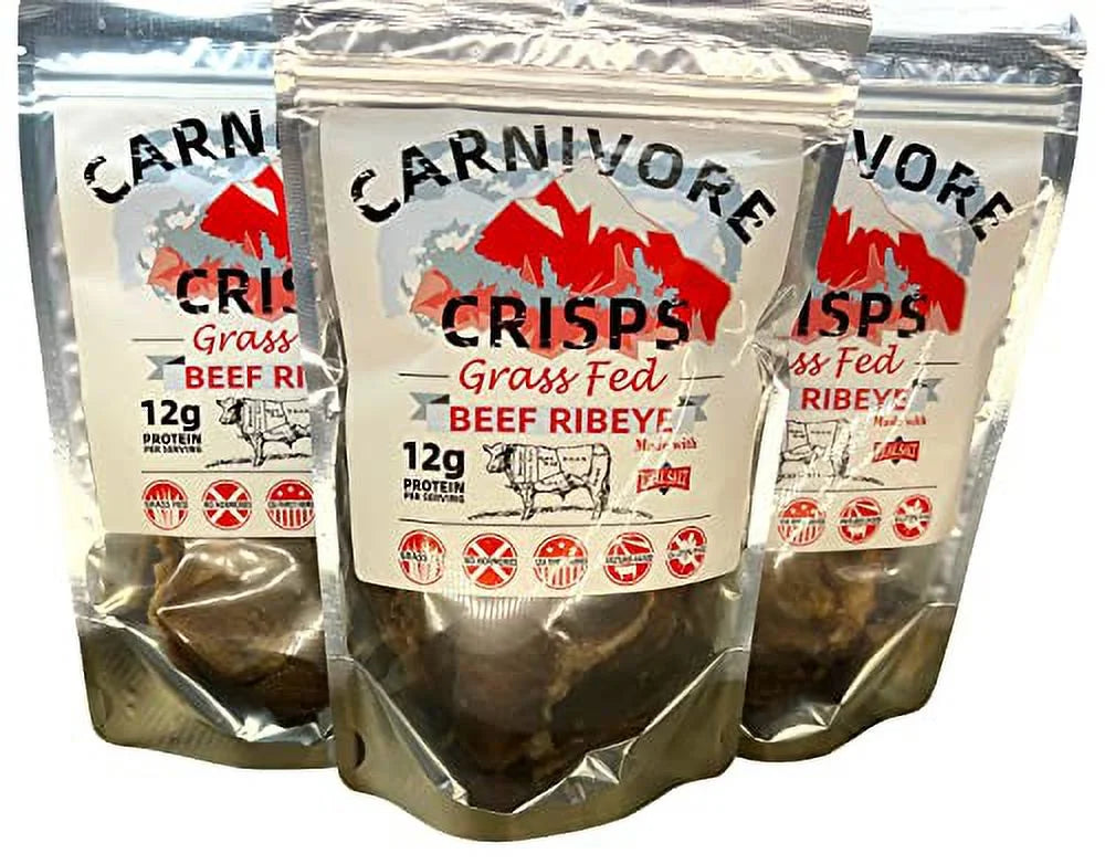 Beef Ribeye Crisps, (3) 1.5 oz bag L151