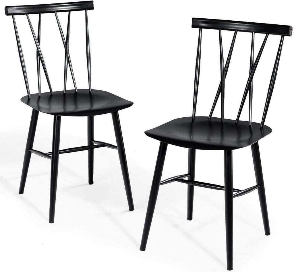 Black Stackable Dining Chair C3103