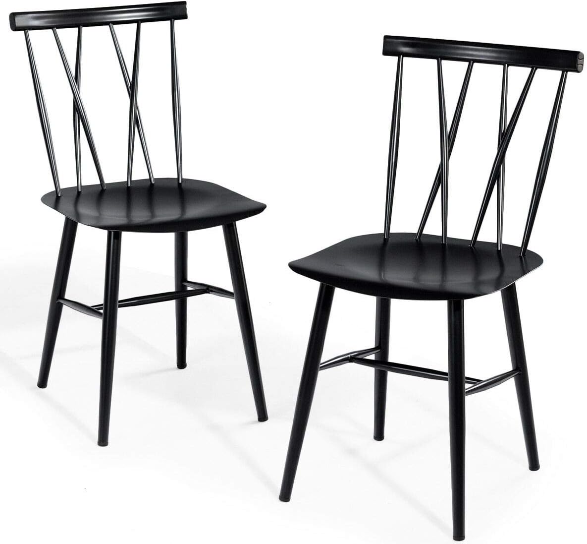 Black Stackable Dining Chair C3103