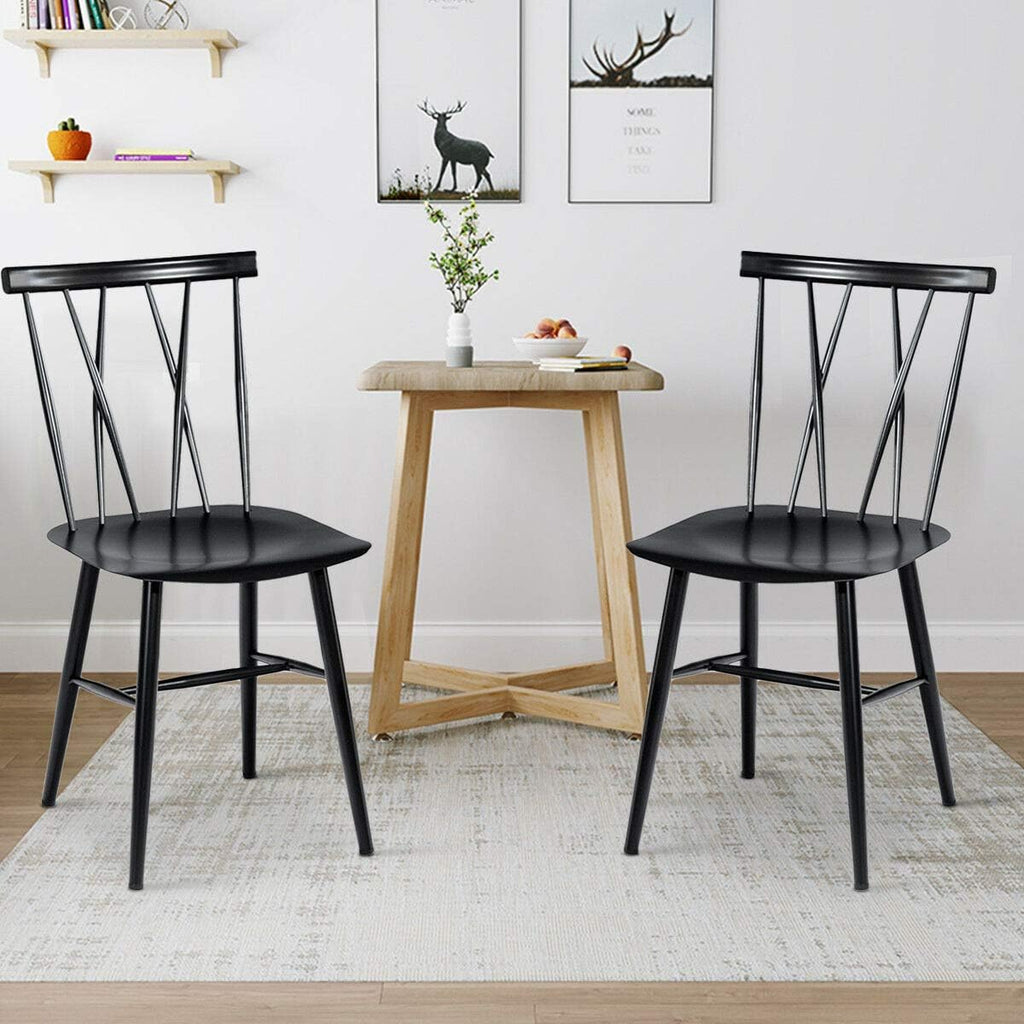 Black Stackable Dining Chair C3103