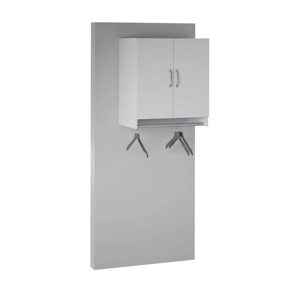 2 Door Wall Storage Cabinet with Hanging Rod Q14259