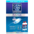 16 oz Cleaning & Disinfecting Solution Twin Pack with 2 Lens Cases F998029
