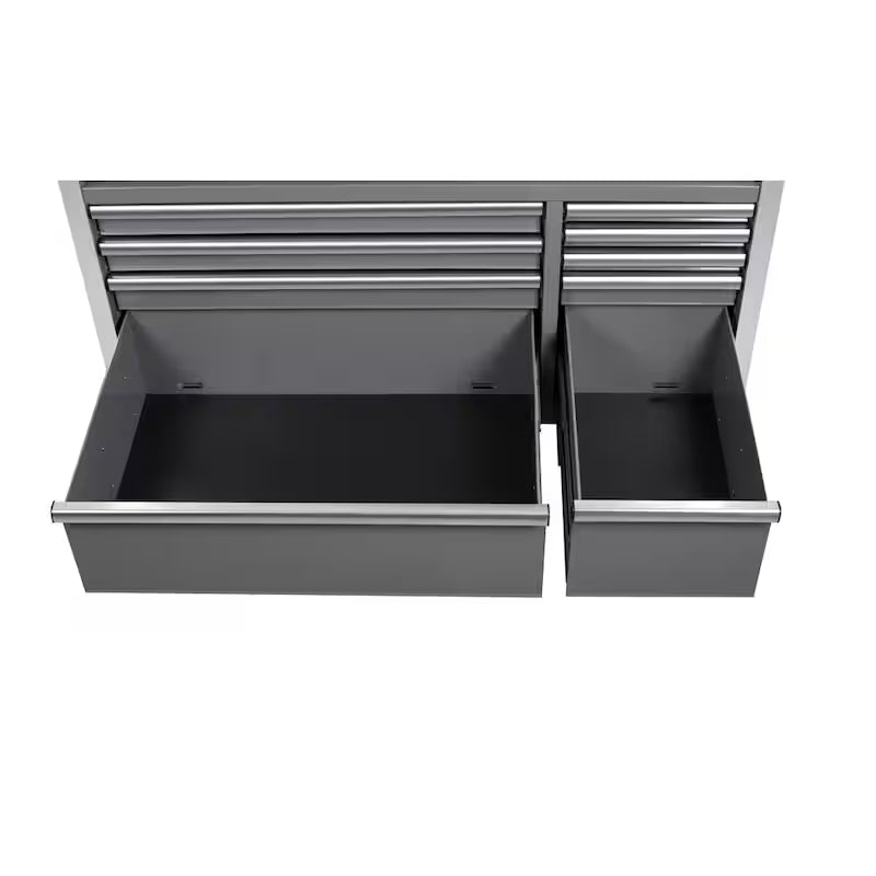 52 in. Gloss Gray Mobile Workbench Tool Chest D69333