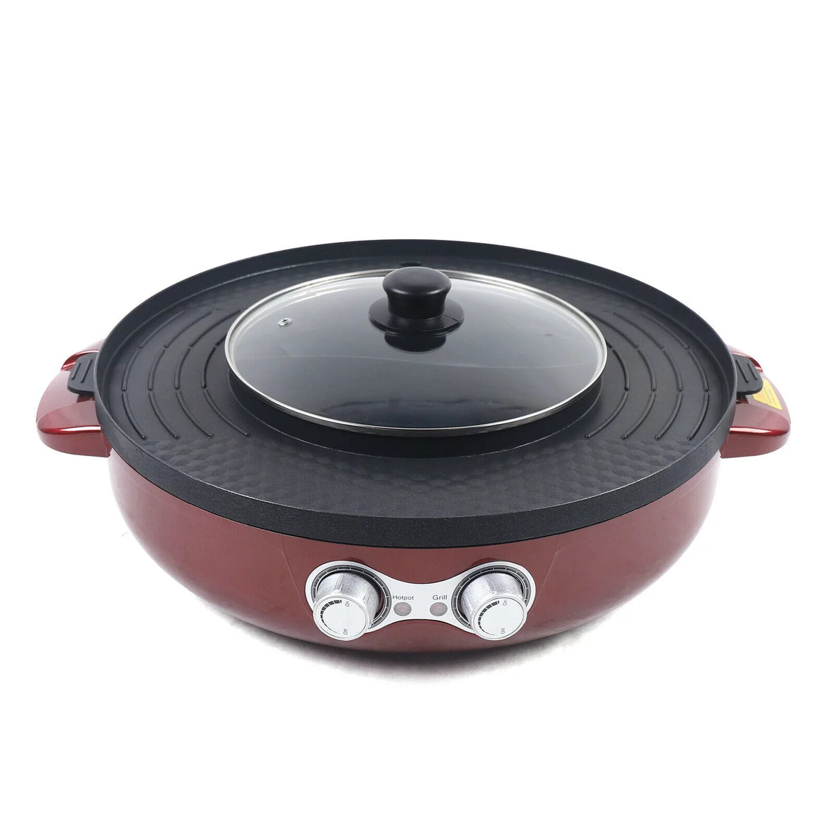 2 in 1 Electric Hot Pot Grill W243863