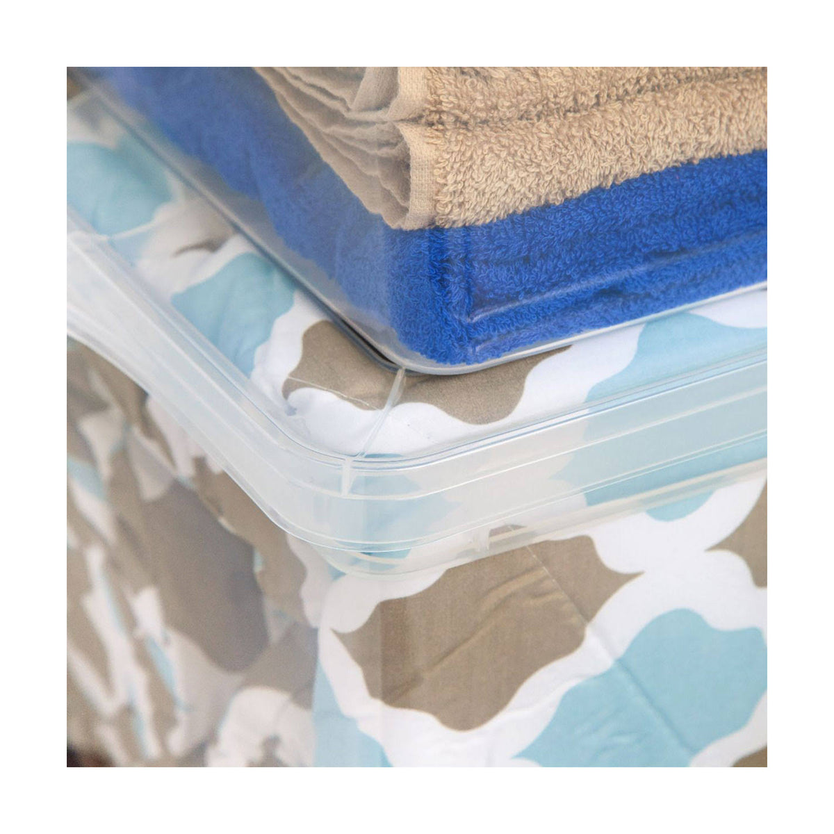 28 Qt Plastic Storage Bin - 10 pack P999918