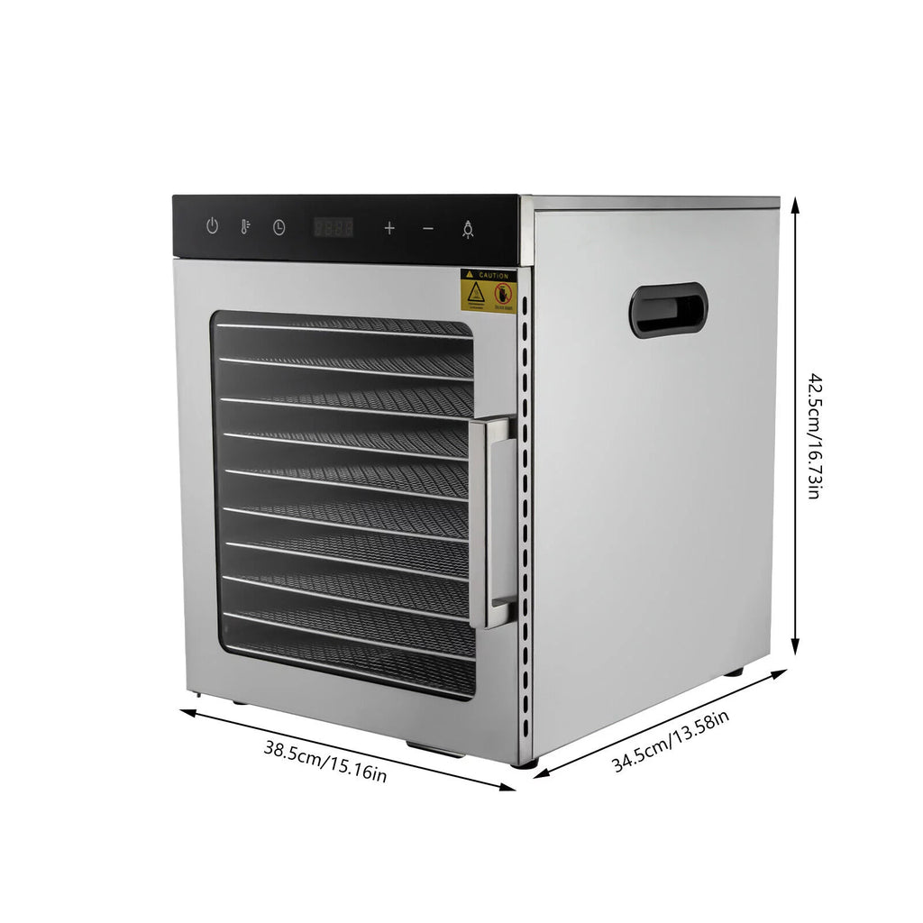 10 Tray Stainless Steel Food Dehydrator Q949722