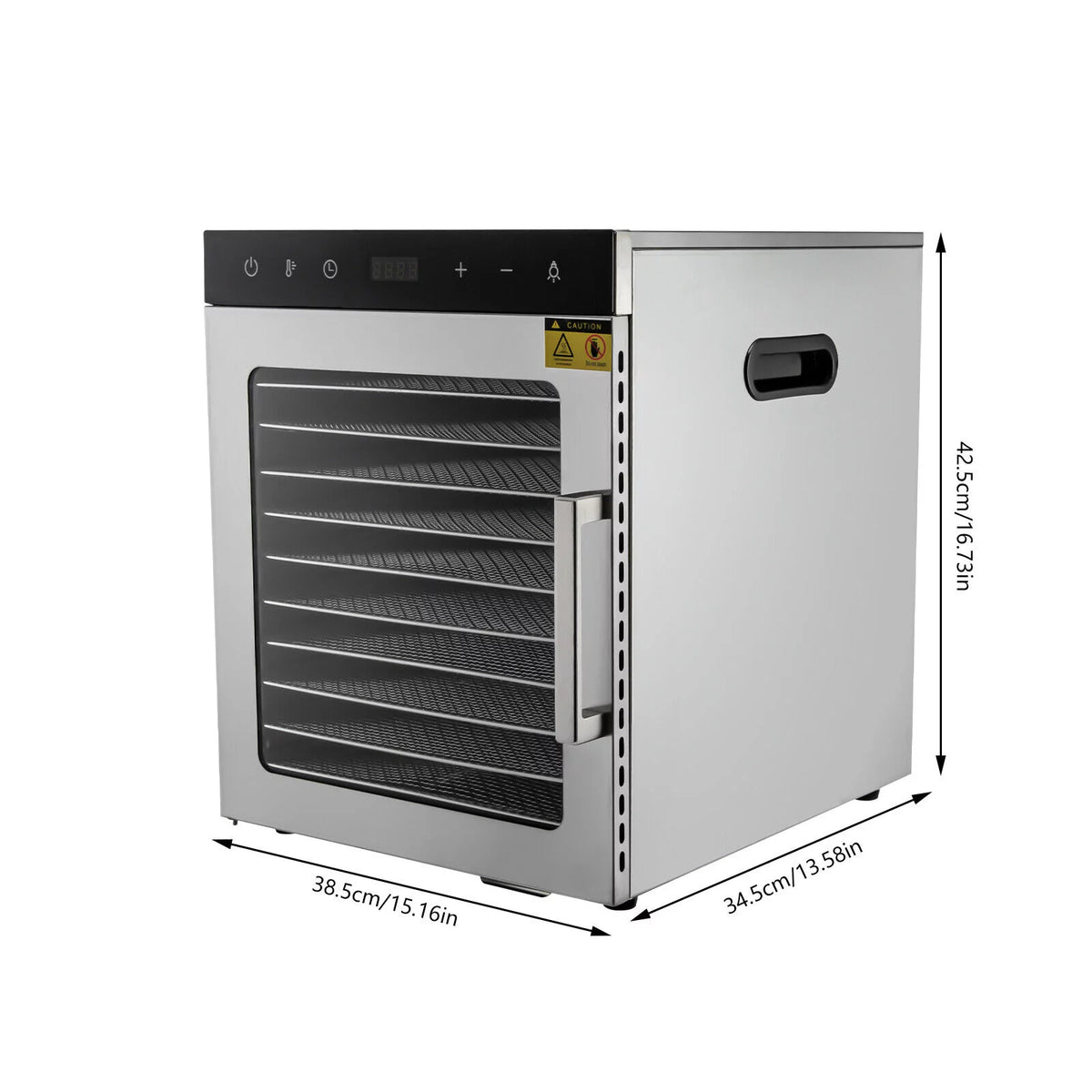 10 Tray Stainless Steel Food Dehydrator Q949722