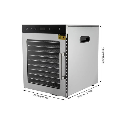 10 Tray Stainless Steel Food Dehydrator Q949722