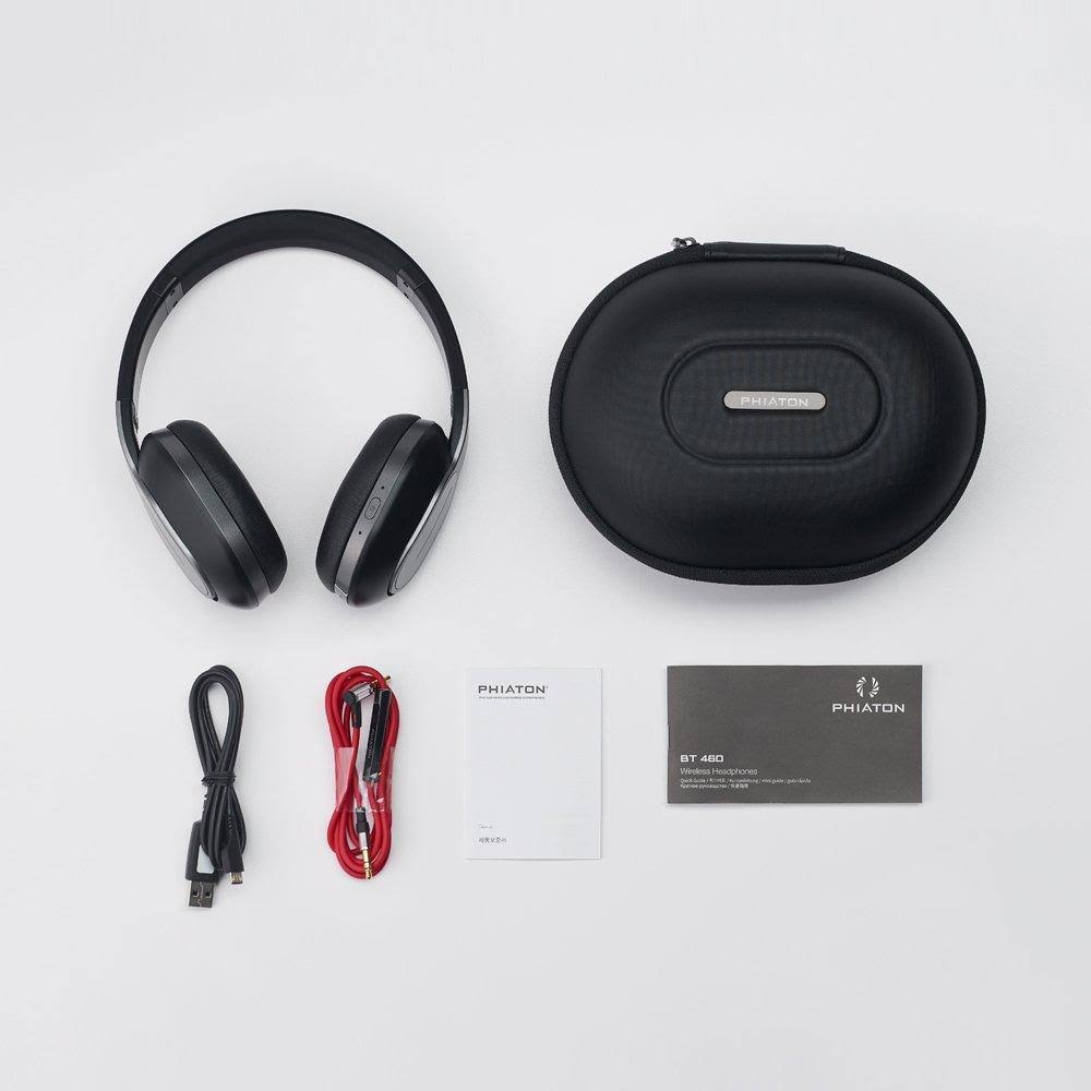 Black Wireless Touch Interface Headphones with Microphone A268720