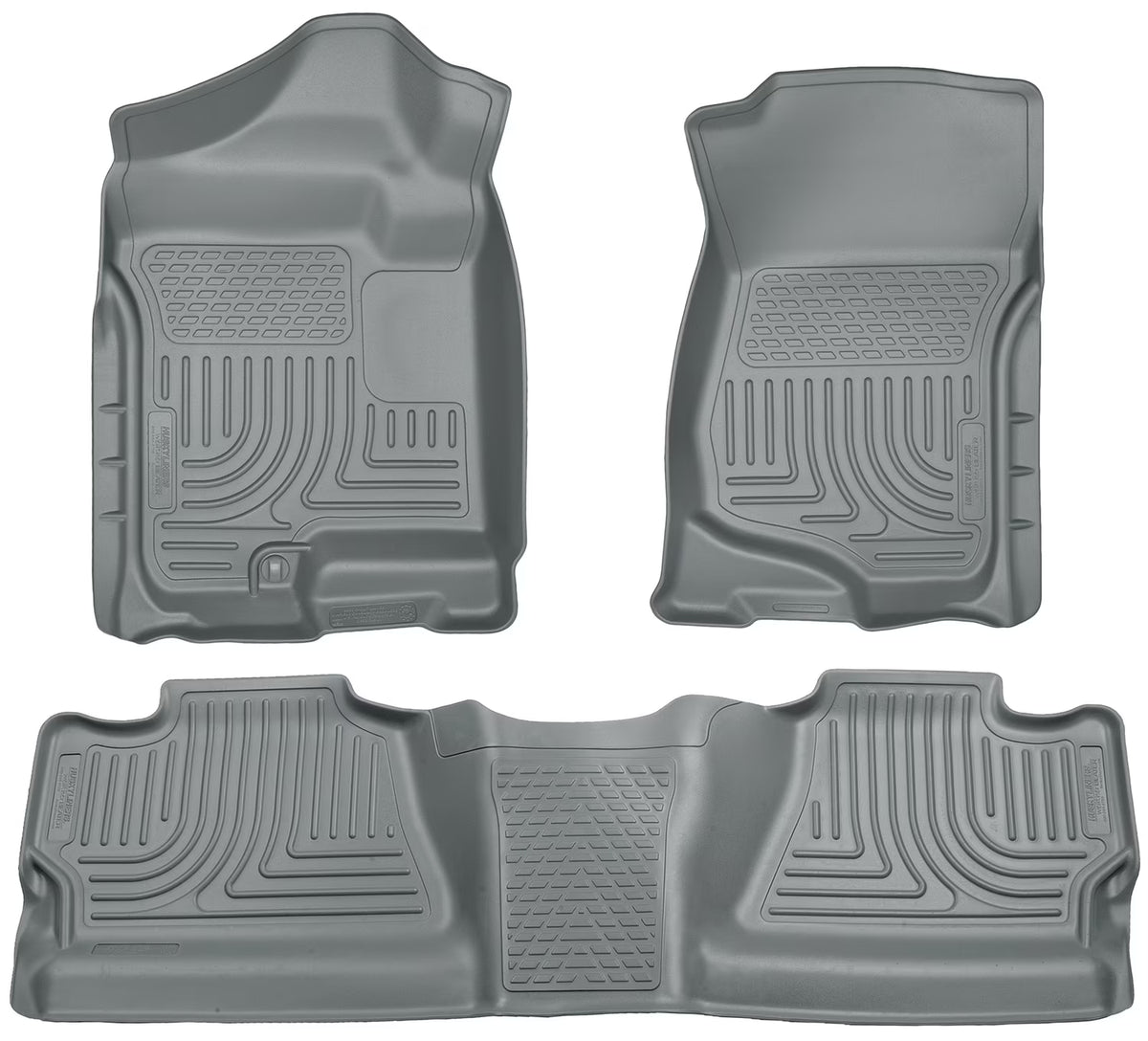 Grey Front & 2nd Seat Floor Liners Z61323