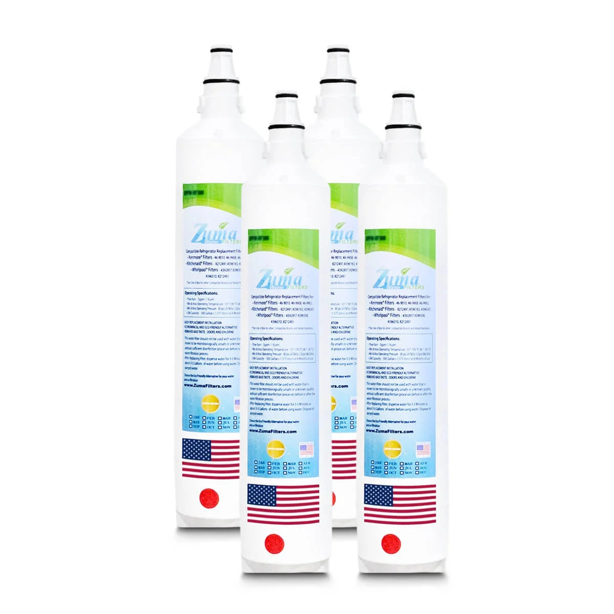 Water Filters 4 Pack X29938