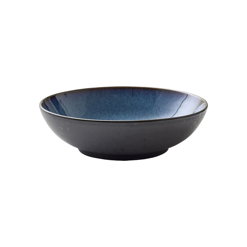 Salad Bowl 24cm Black Dark Blue C326585