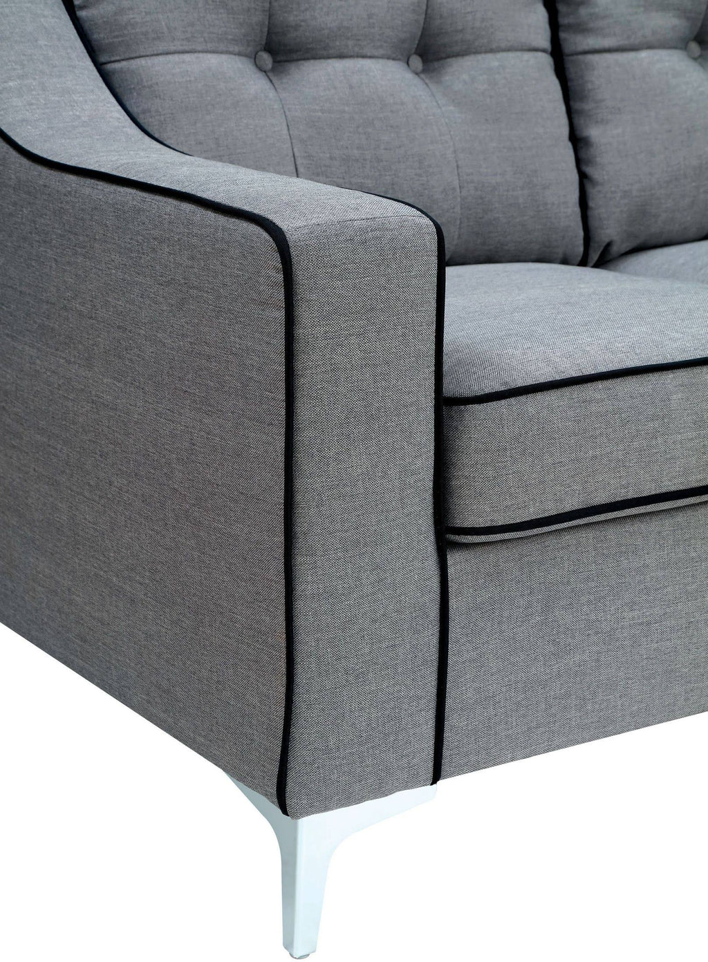 Gray Loveseat D932062