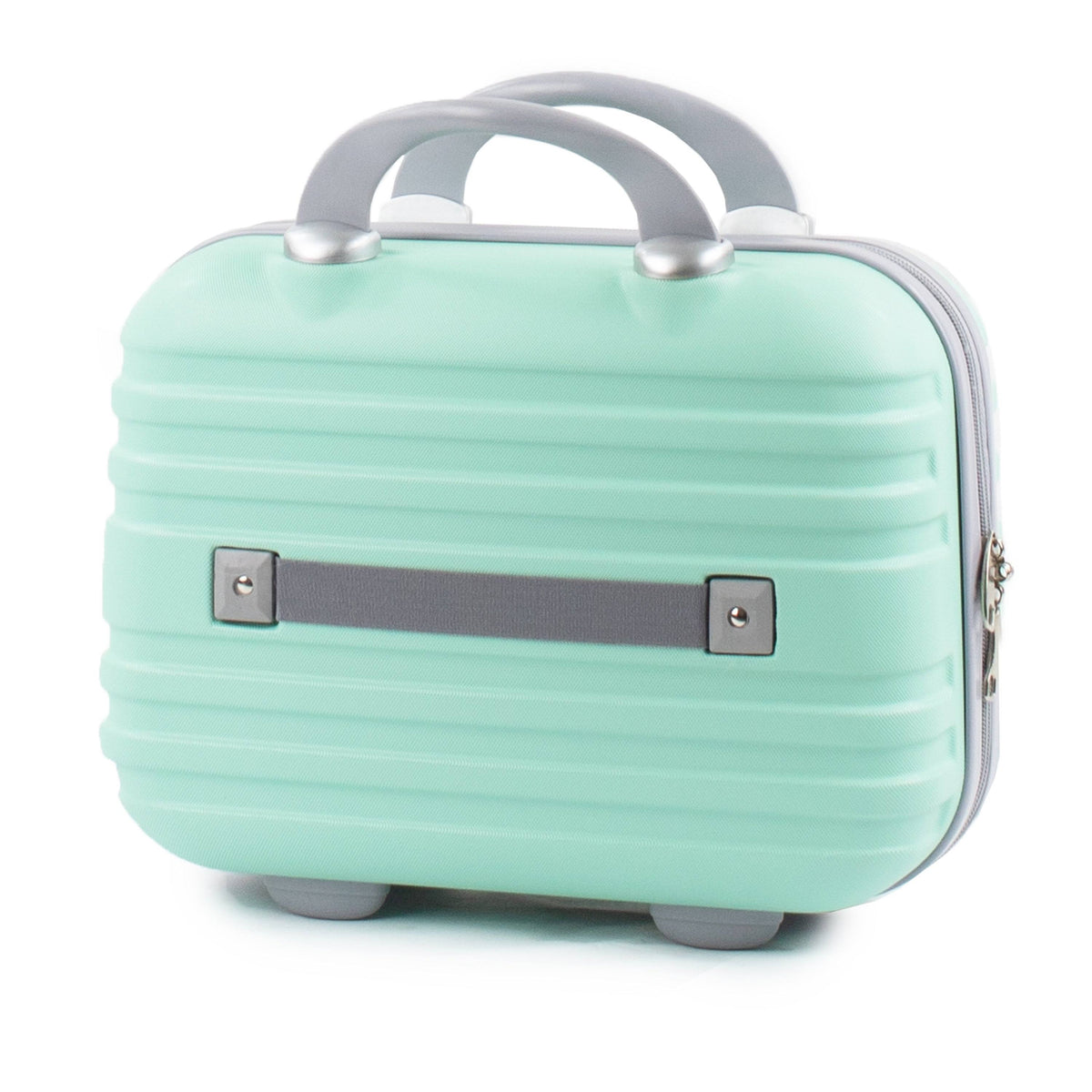 2 Piece Carry-On Cosmetic Luggage Set Black I79811