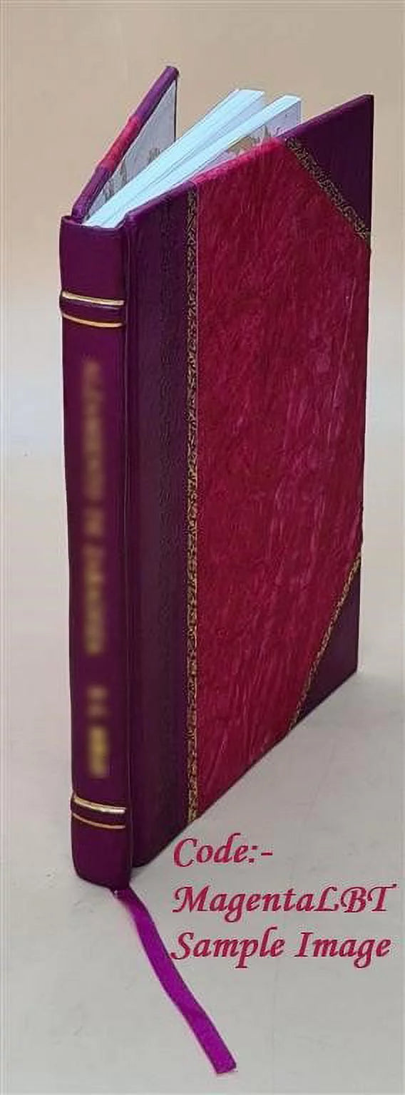 Historic Canadian Ground Leather Bound V6501