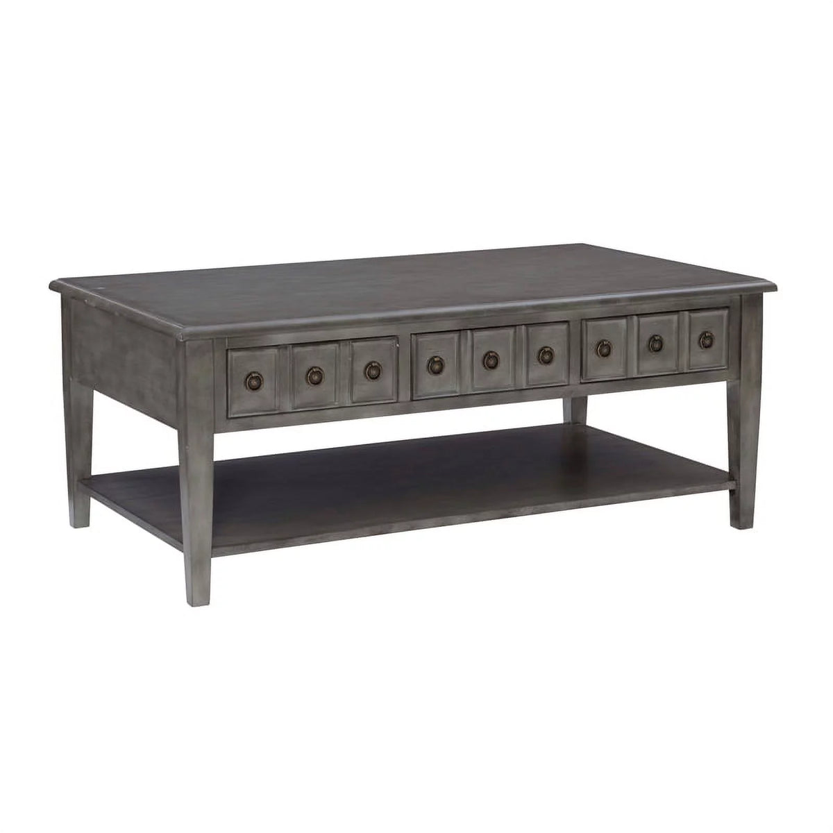 3-Piece Coffee Table Set with 2 Accent Tables in Gray L9677