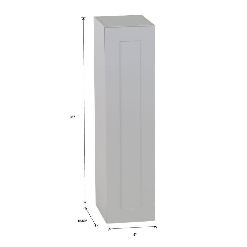 Gray Shaker Wall Cabinet N2240