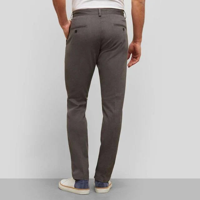 Chino Flat-Front Slim-Fit Casual Pant L168