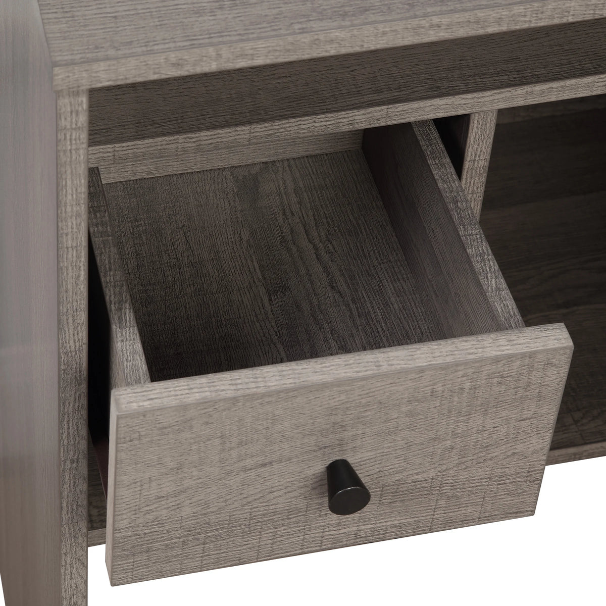 L-Shape Desk in Farm Oak Finish R53306