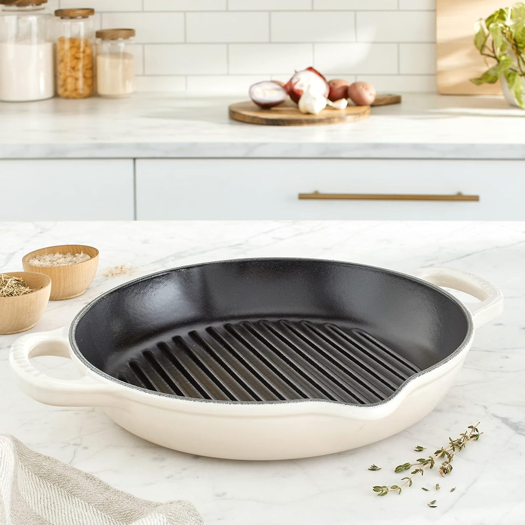 Enameled Cast Iron Deep Round Grill L728117