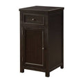 Antique Black Multi-Storage End Table R7204