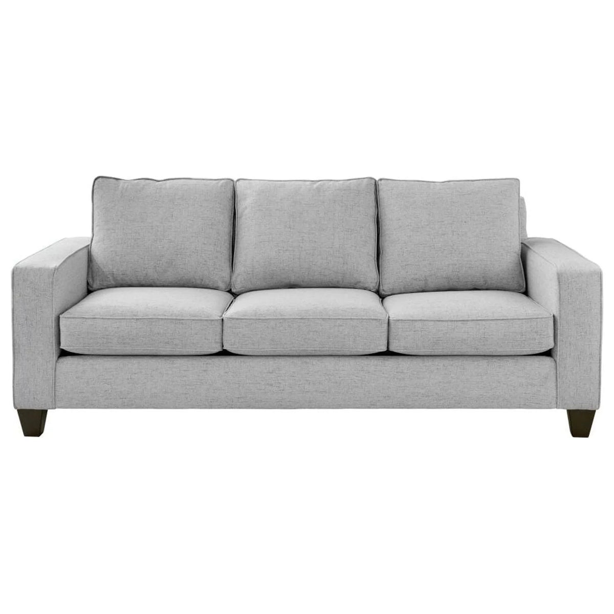 Gray Wood & Fabric Sofa and Loveseat Set of 2 N266